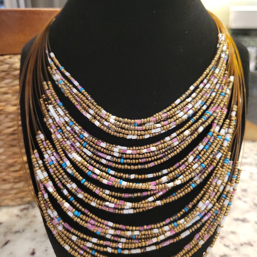 Multicolor Beaded Necklace